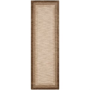 safavieh impressions 6' square hand loomed wool rug