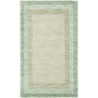 Safavieh Impressions 3' X 5' Hand Loomed Wool Rug in Green and Beige