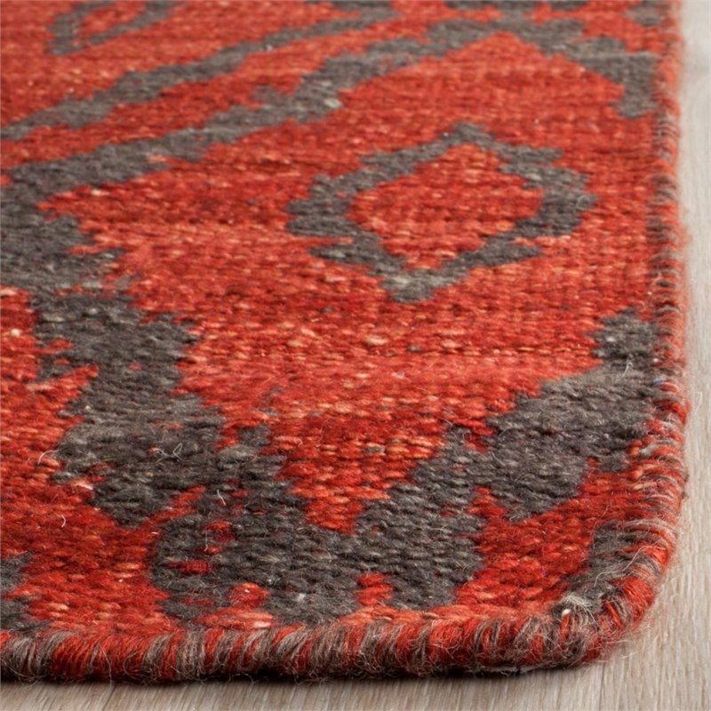 Safavieh Kilim 4' X 6' Hand Woven Flat Weave Wool Rug