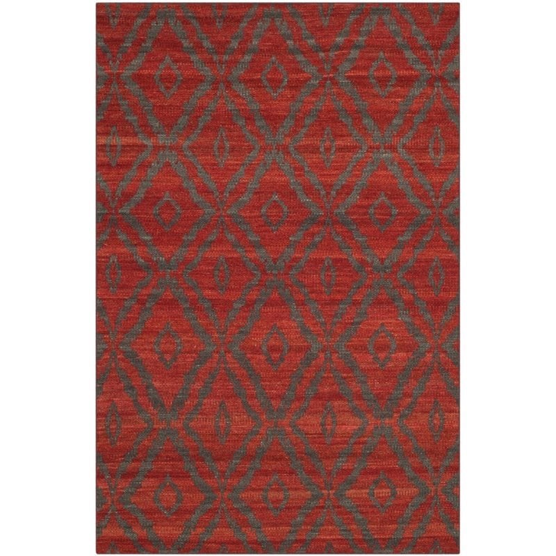 Safavieh Kilim 5' X 8' Hand Woven Flat Weave Wool Rug