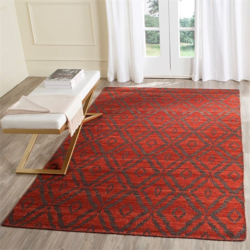 Safavieh Kilim 8' X 10' Hand Woven Flat Weave Wool Rug