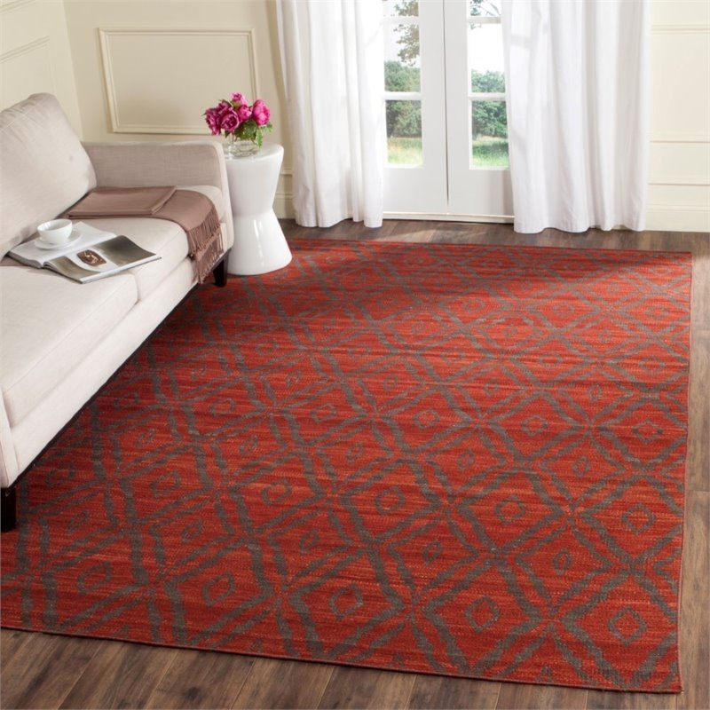 Safavieh Kilim 8' X 10' Hand Woven Flat Weave Wool Rug