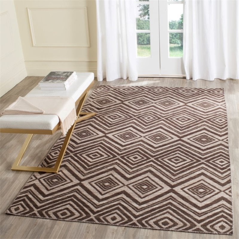 Safavieh Kilim 5' X 8' Hand Woven Flat Weave Wool Rug