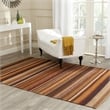 Safavieh Kilim 3' X 5' Hand Woven Flat Weave Wool Pile Rug in Rust