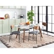 Safavieh Kenya 8' X 10' Hand Knotted Wool Rug in Brown and Charcoal