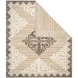 Safavieh Kenya 8' X 10' Hand Knotted Wool Rug in Brown and Charcoal