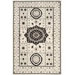 Safavieh Kenya 8' X 10' Hand Knotted Wool Pile Rug in Ivory and Gray