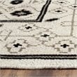 Safavieh Kenya 8' X 10' Hand Knotted Wool Pile Rug in Ivory and Gray