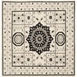 Safavieh Kenya 8' X 10' Hand Knotted Wool Pile Rug in Ivory and Gray