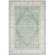 Safavieh Kenya 5' X 8' Hand Knotted Wool Pile Rug in Ivory and Blue