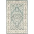 Safavieh Kenya 8' X 10' Hand Knotted Wool Pile Rug in Ivory and Blue