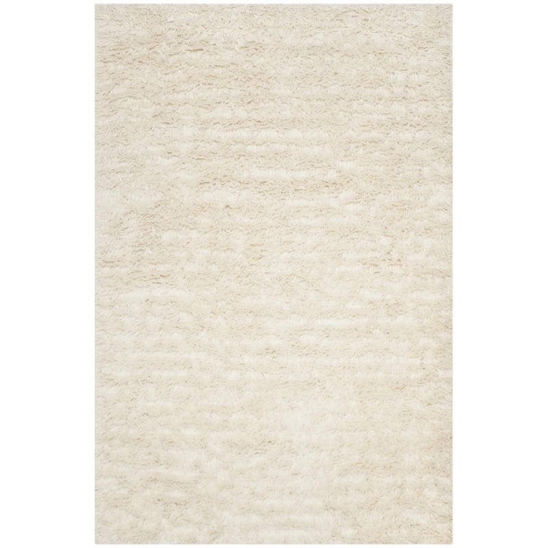 Safavieh Kenya 6' X 9' Hand Knotted Wool and Cotton Rug in Ivory