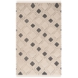 Safavieh Kenya 5' X 8' Hand Knotted Rug in Ivory and Black