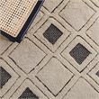 Safavieh Kenya 8' X 10' Hand Knotted Rug in Ivory and Black