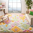 Safavieh Kenya 6' X 9' Hand Knotted Wool and Cotton Rug