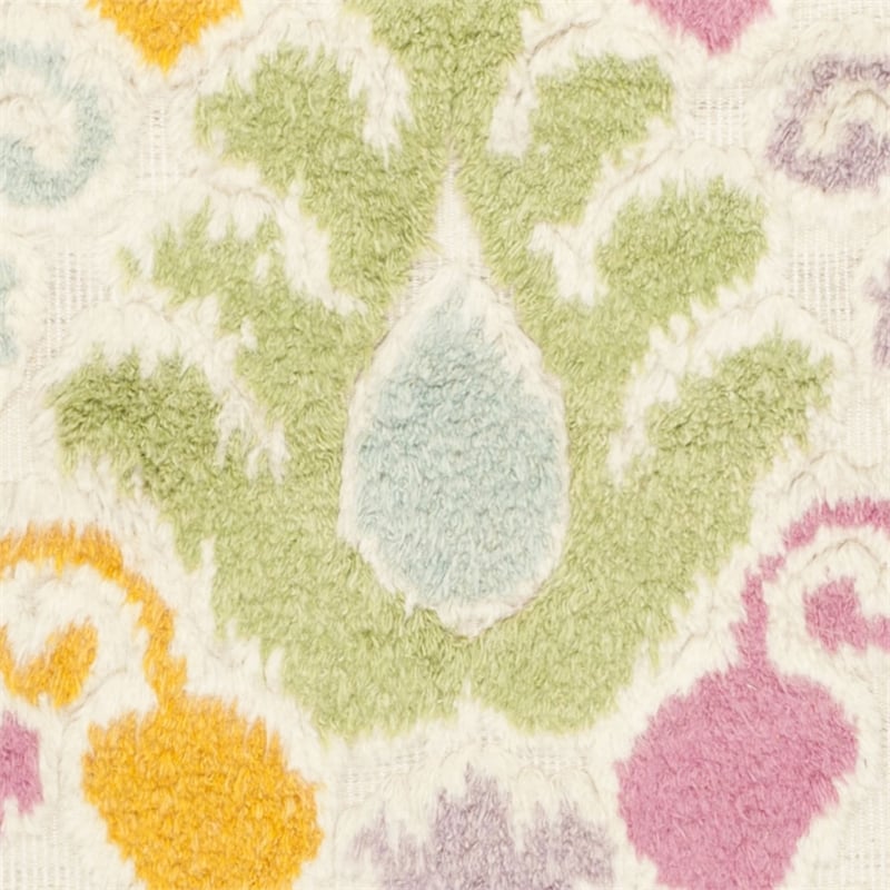 Safavieh Kenya 6' X 9' Hand Knotted Wool and Cotton Rug