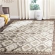 Safavieh Kenya 6' X 9' Hand Knotted Wool and Cotton Rug in Natural
