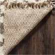 Safavieh Kenya 6' X 9' Hand Knotted Wool and Cotton Rug in Natural