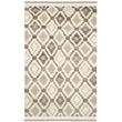 Safavieh Kenya 8' X 10' Hand Knotted Wool and Cotton Rug in Natural
