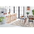 Safavieh Kenya 5' X 8' Hand Knotted Wool and Cotton Rug in Natural