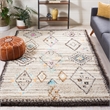Safavieh Kenya 5' X 8' Hand Knotted Wool and Cotton Rug in Natural