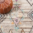 Safavieh Kenya 5' X 8' Hand Knotted Wool and Cotton Rug in Natural