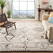 Safavieh Kenya 9' X 12' Hand Knotted Wool and Cotton Rug in Natural