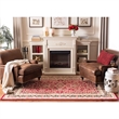 Safavieh Lyndhurst 11' X 15' Power Loomed Rug in Red and Black