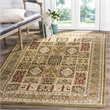 Safavieh Lyndhurst 10' Square Power Loomed Rug in and Green