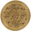 Safavieh Lyndhurst 4' Round Power Loomed Rug in Beige