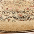 Safavieh Lyndhurst 4' Round Power Loomed Rug in Beige