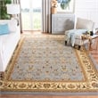 Safavieh Lyndhurst 8' X 10' Power Loomed Rug in Light Blue and Ivory