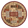 Safavieh Lyndhurst 10' Round Power Loomed Rug in and Ivory