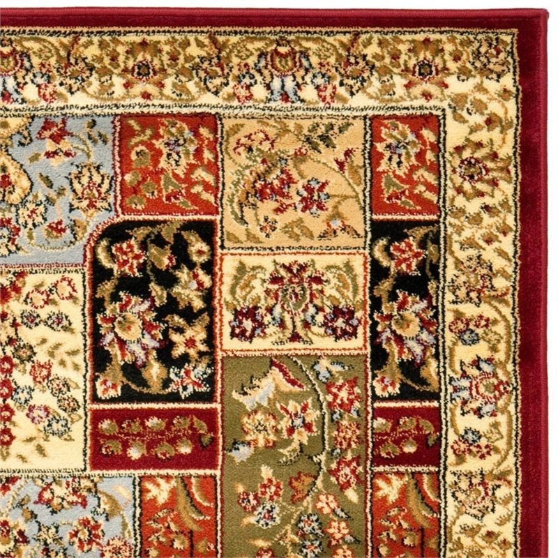 Safavieh Lyndhurst 10' Round Power Loomed Rug in and Ivory