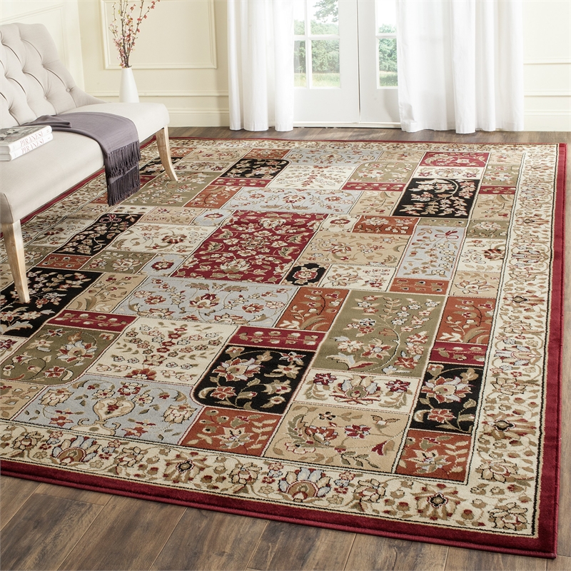 Safavieh Lyndhurst 11' X 15' Power Loomed Rug in and Ivory