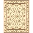 Safavieh Lyndhurst 12' X 18' Power Loomed Rug in Ivory and Ivory