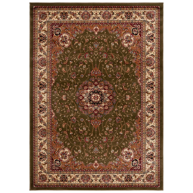 Safavieh Lyndhurst 10' X 14' Power Loomed Rug in Sage and Ivory