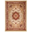 Safavieh Lyndhurst 11' X 15' Power Loomed Rug in Ivory and Red