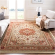 Safavieh Lyndhurst 10' X 14' Power Loomed Rug in Ivory and Rust