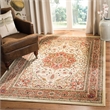 Safavieh Lyndhurst 12' X 18' Power Loomed Rug in Ivory and Rust
