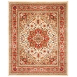 Safavieh Lyndhurst 12' X 18' Power Loomed Rug in Ivory and Rust