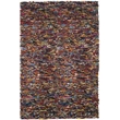 Safavieh Leather Shag 6' X 9' Hand Knotted Leather Rug