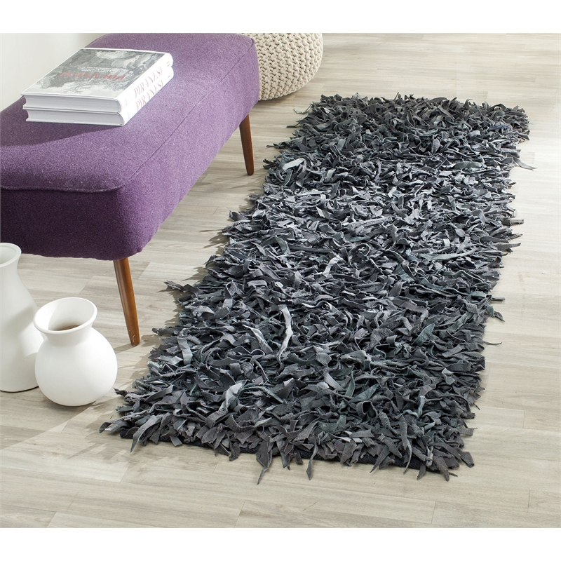Safavieh Leather Shag 2'3