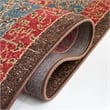 Safavieh Mahal 3' X 5' Power Loomed Polypropylene Rug in Navy and Red