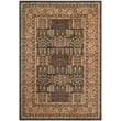 Safavieh Mahal 3' X 5' Power Loomed Rug in Navy and Natural