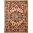 Safavieh Mahal 8' X 10' Power Loomed Rug in Red and Natural