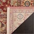 Safavieh Mahal 3' X 5' Power Loomed Rug in Red and Natural