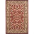 Safavieh Mahal 3' X 5' Power Loomed Rug in Red and Natural