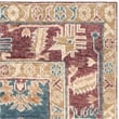 Safavieh Moharaja 5' X 8' Handmade Rug in Blue and Red