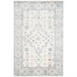Safavieh Moharaja 4' X 6' Handmade Bamboo Silk Rug in Ivory and Blue